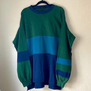 90’s Eddie Bauer Crew Neck Rugby Shirt Like New
